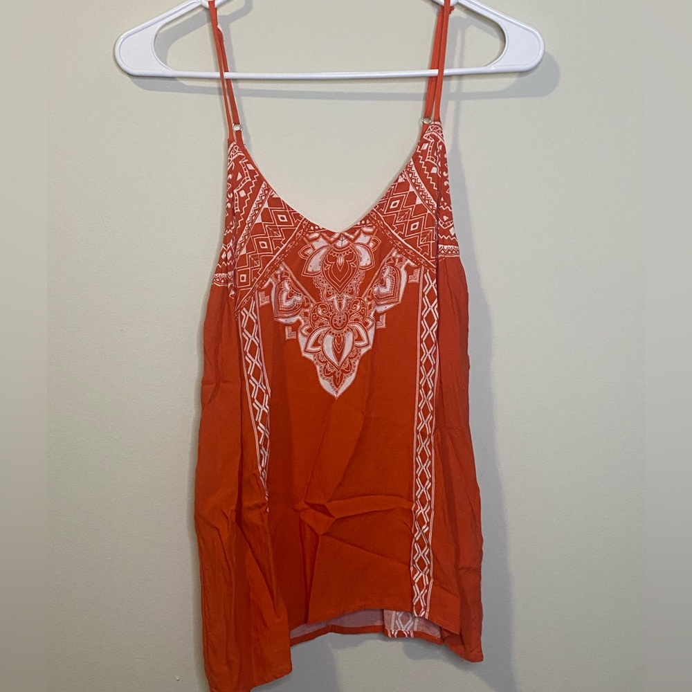 Spaghetti strap tank top